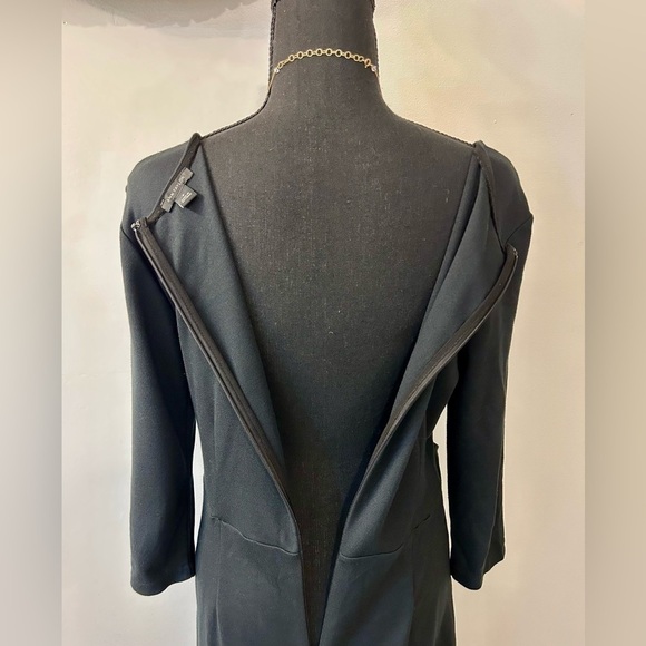 Ann Taylor Twist Front Midi Dress Size 8 - Picture 8 of 11